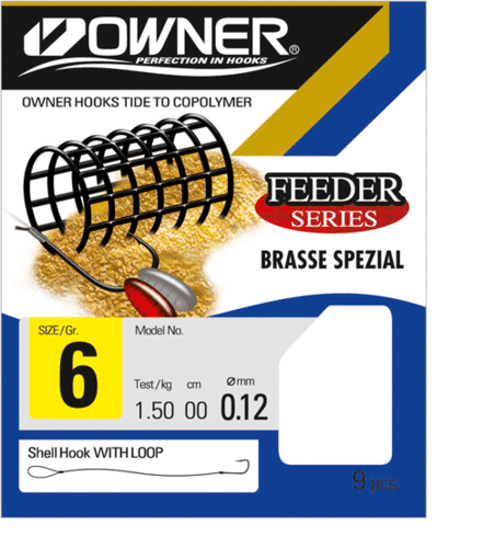 OWNER Haken Feeder Brasse Spezial, Brüniert FRL-319 Gr.16-0,14