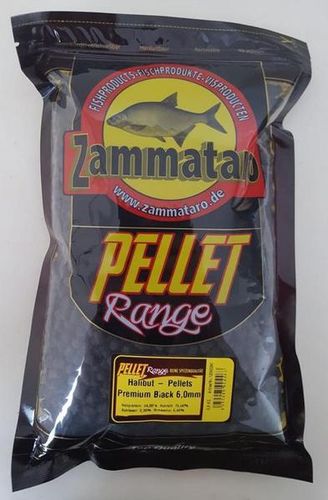 Zammataro Pellet Range Halibut Pellets - Premium Black 0,8kg