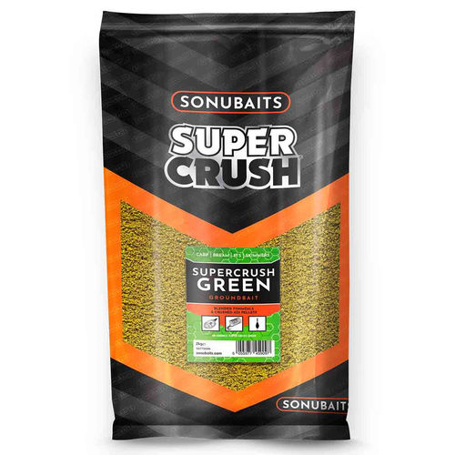Sonubaits Supercrush Green Groundbait 2kg Grundfutter