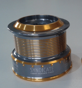 Ersatzspule für Rolle Syndicate Light Feeder 7400-0,10mm-220m/0,16mm-190m/0,20mm-160m