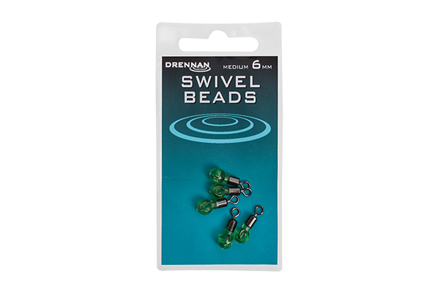 Drennan Swivel Beads - Drehbare Perlen 5Stück Mini 4mm