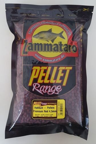 Zammataro Pellet Range Halibut Pellets - Premium Red 2,00mm 0,8kg
