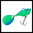 Balzer Shirasu Spin Buddy Blue Melon Evel Eye mit Bleikörper in 8 / 12,5 / 17 und 21 Gramm