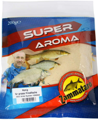 Lockstoff Zammataro 200g. Honig nur für grosse Friedfische
