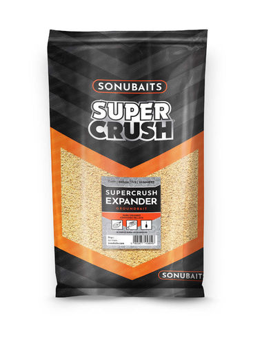 Sonubaits Grundfutter Supercrush Expander 2kg Langsam sinkendes Match-Stipp