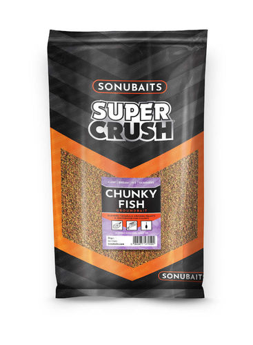 Sonubaits Chunky Fish Groundbait 2kg Grundfutter Feeder-, Match-, Stipp